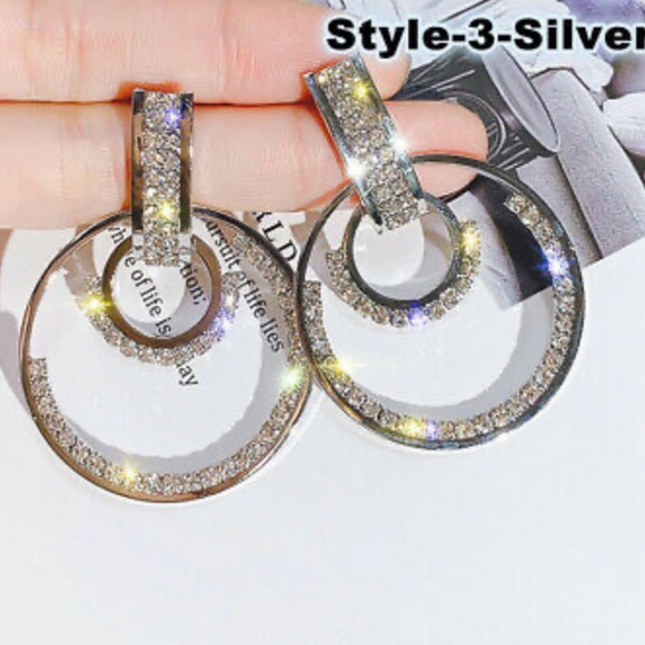 Jewelry - NEW 925 Sterling Silver Hoop Earrings